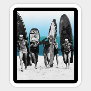 Surf's Up, Boys 1922 Sticker